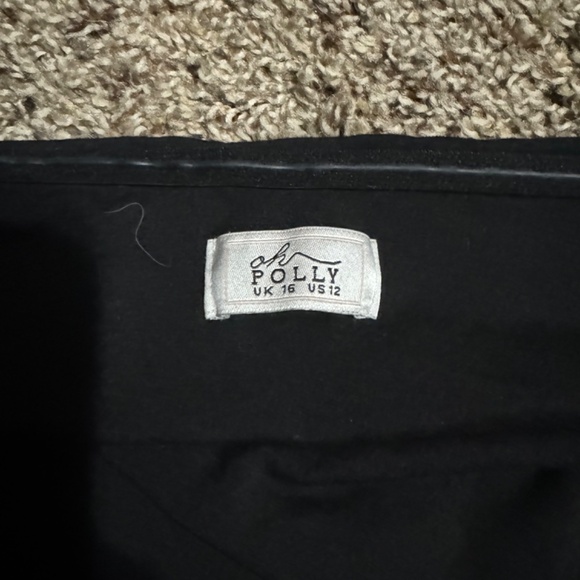 Oh Polly Black Maxi Dress - Picture 2 of 3